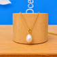 Amalfi Freshwater Pearl Pendant Gold