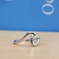 Gold Wave Ring Adjustable