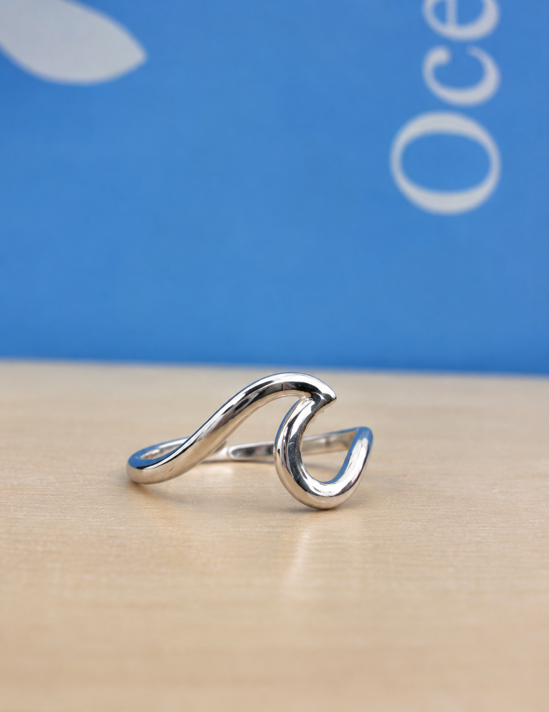 Gold Wave Ring Adjustable