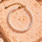 Pink Starfish Pearl Bracelet Gold (NEW)
