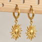 Sunshine Dangle Earrings Gold
