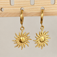 Sunshine Dangle Earrings Gold