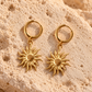 Sunshine Dangle Earrings Gold