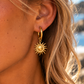Sunshine Dangle Earrings Gold