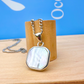 Pearl Shell Stone Necklace Silver