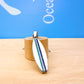 Crushed Stone Pinstripe Surfboard Pendant