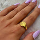 Kanagawa Wave Signet Ring Silver