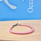 Pink Rope Bracelet 3mm