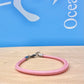 Pink Rope Bracelet 3mm
