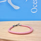 Pink Rope Bracelet 3mm