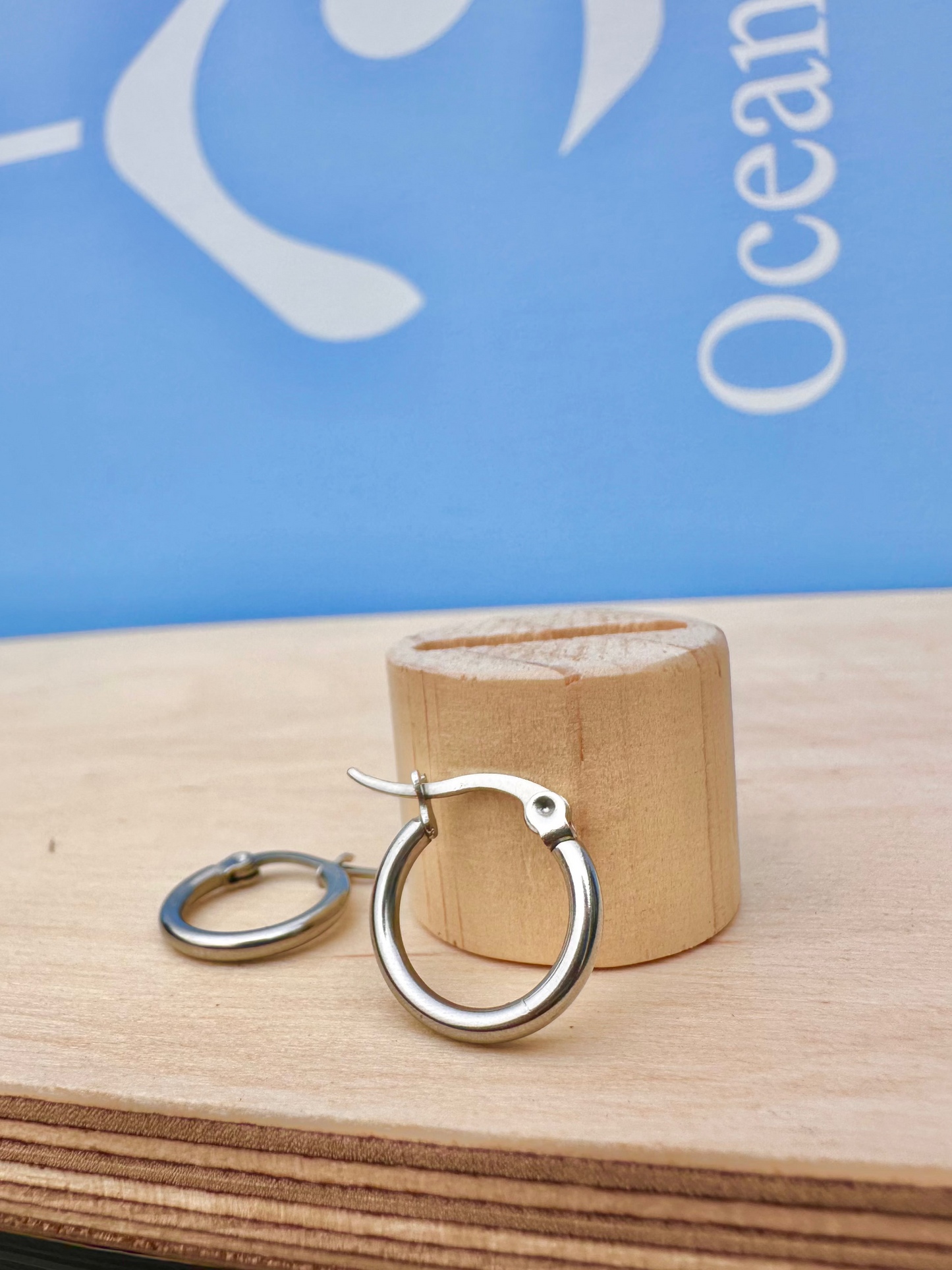 Silver Hoop Earrings