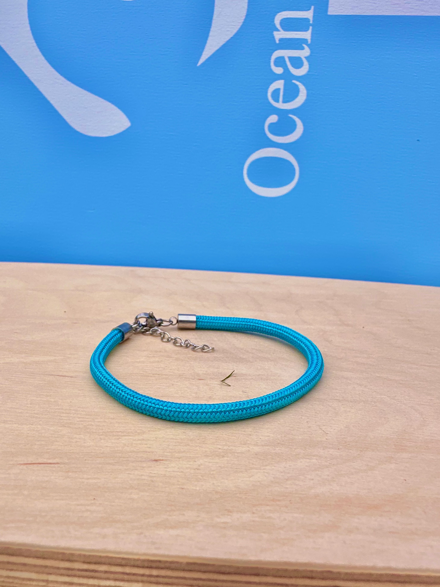 Blue Rope Bracelet 4mm