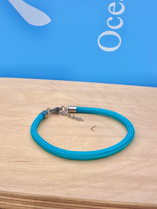 Blue Rope Bracelet 4mm