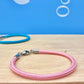 Pink Rope Bracelet 3mm