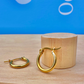 Gold Hoop Earrings
