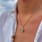 Gold Wave Pendant