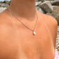 Amalfi Freshwater Pearl Pendant Silver