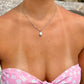 Amalfi Freshwater Pearl Pendant Silver