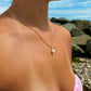 Amalfi Freshwater Pearl Pendant Gold