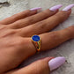 Lapis Lazuli Stone Ring Gold