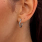 Silver Hoop Earrings