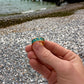 Crushed Stone Wave Ring Gold