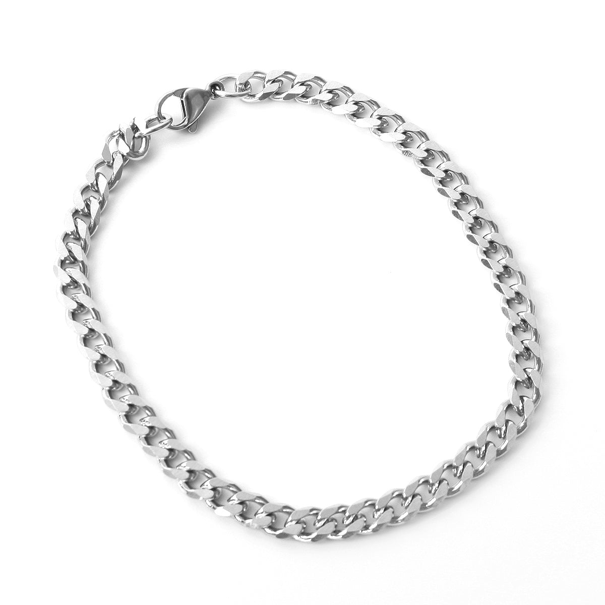 Silver Miami Cuban Bracelet 5mm