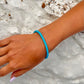 Blue Rope Bracelet 4mm
