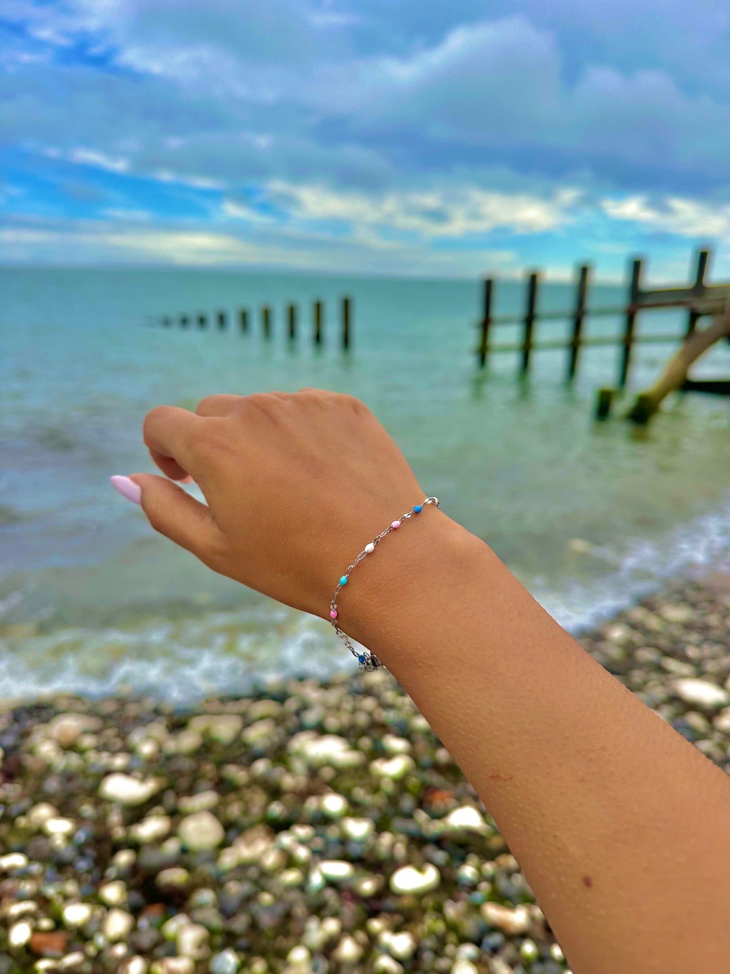 Silver Petals Of Positano Bracelet