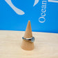 Pearl Shell Stone Ring Silver