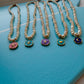 Blue Starfish Pearl Necklace Gold (NEW)