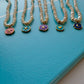 Blue Starfish Pearl Necklace Gold (NEW)