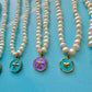 Blue Starfish Pearl Necklace Gold (NEW)