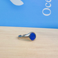 Lapis Lazuli Stone Ring Silver