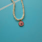 Blue Starfish Pearl Necklace Gold (NEW)