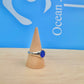 Lapis Lazuli Stone Ring Silver
