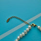 Blue Starfish Pearl Necklace Gold (NEW)