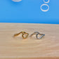 Gold Wave Ring Adjustable