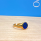 Lapis Lazuli Stone Ring Gold