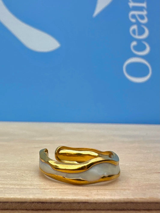 Golden Sands Sunset Ring