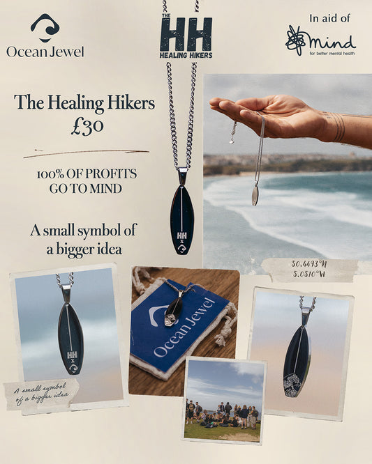 Tom Prout Healing Hikers X OceanJewel Kanagawa Wave Pendant