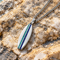 Crushed Stone Pinstripe Surfboard Pendant