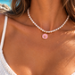 Blue Starfish Pearl Necklace Gold (NEW)