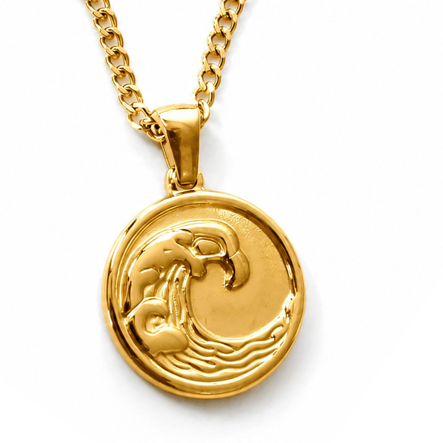 Silver Wave pendant