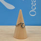 Gold Wave Ring Adjustable
