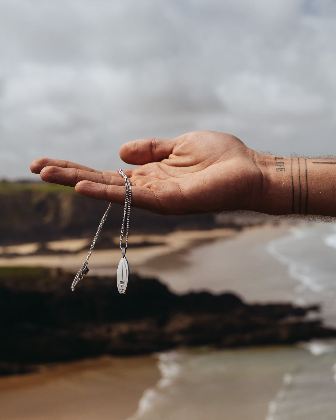 Tom Prout Healing Hikers X OceanJewel Kanagawa Wave Pendant