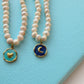 Blue Starfish Pearl Necklace Gold (NEW)