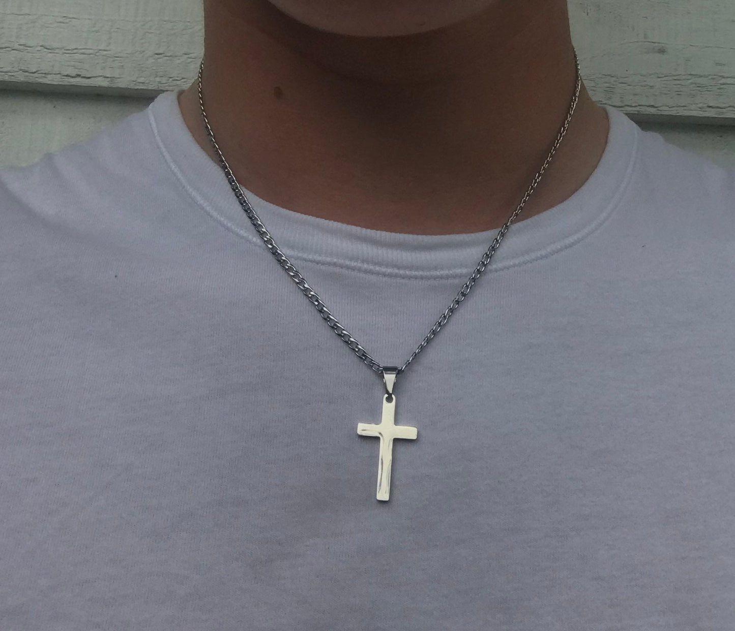 Silver Cross Pendant