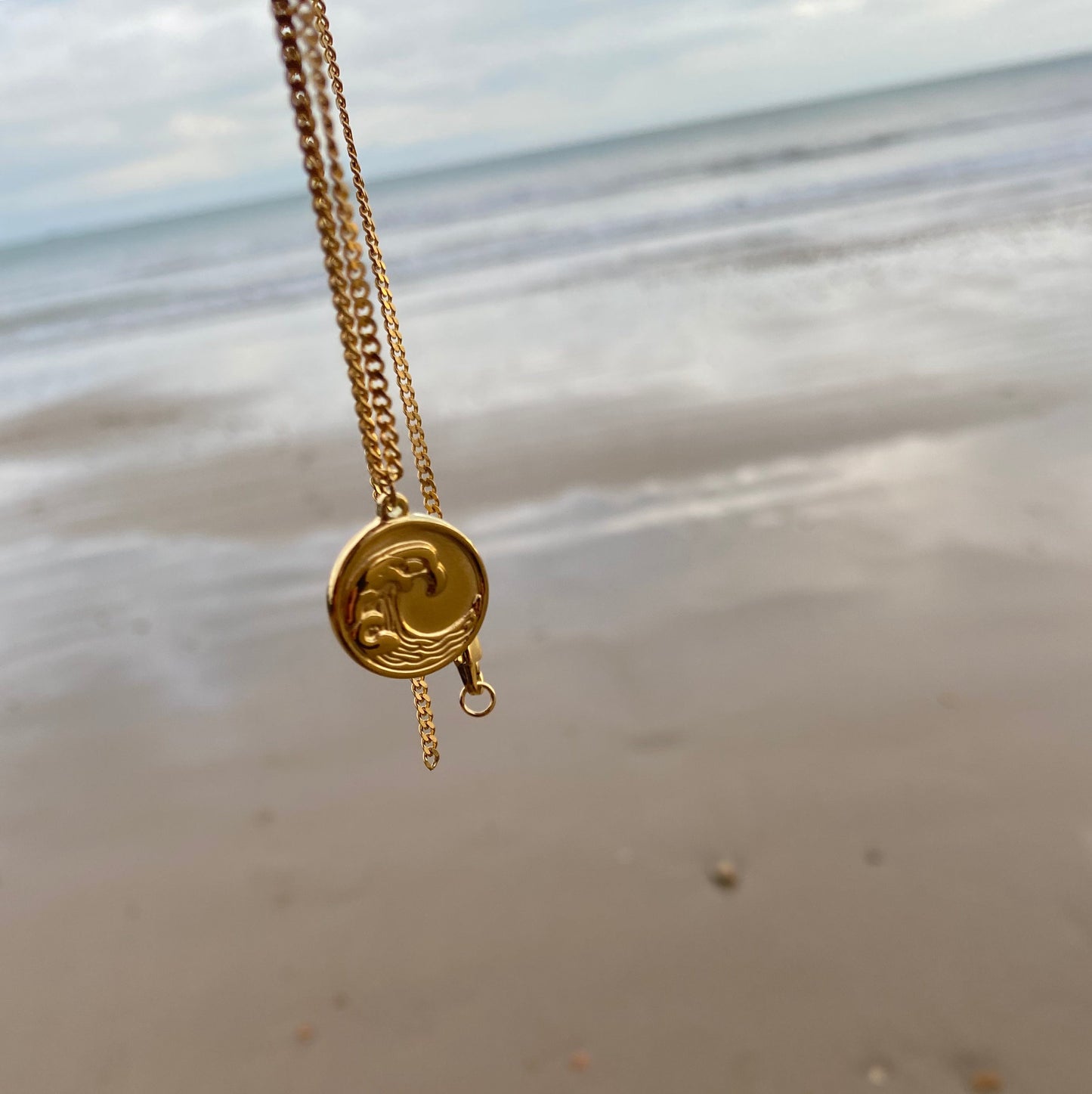 Silver Wave pendant