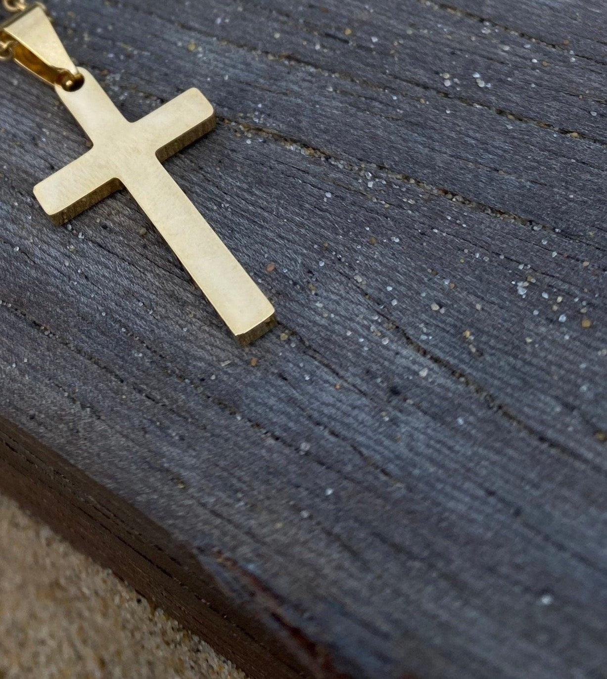 Simple on sale cross necklace